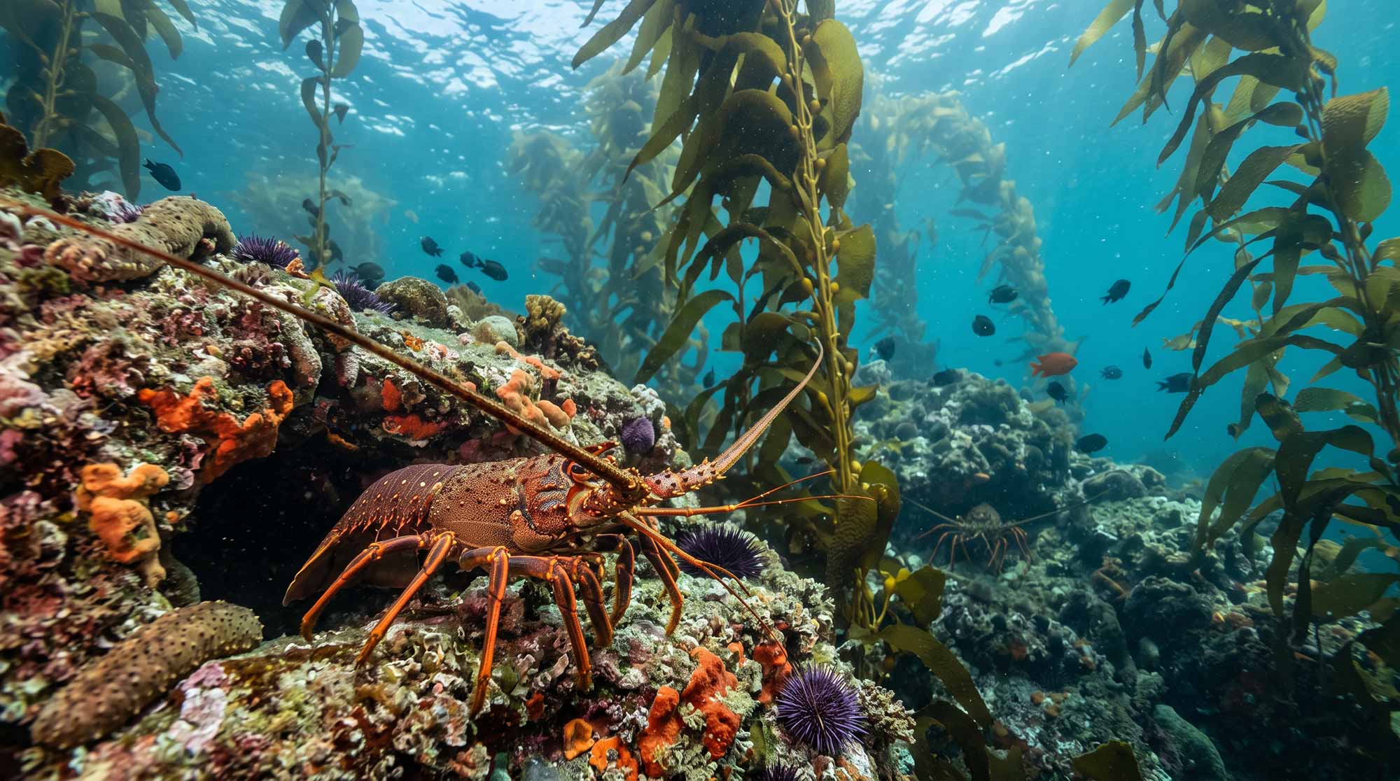 Lobster Diving